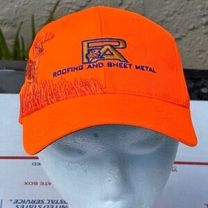Orange Deer Roofing Men's Hat